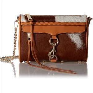 Rebecca Minkoff Calf Hair Mini Mac Crossbody Bag